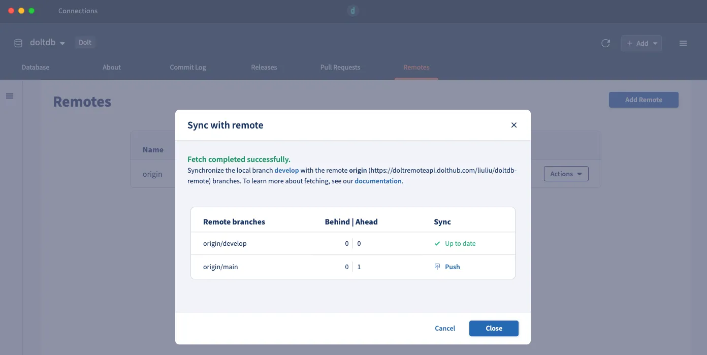 develop branch up to date