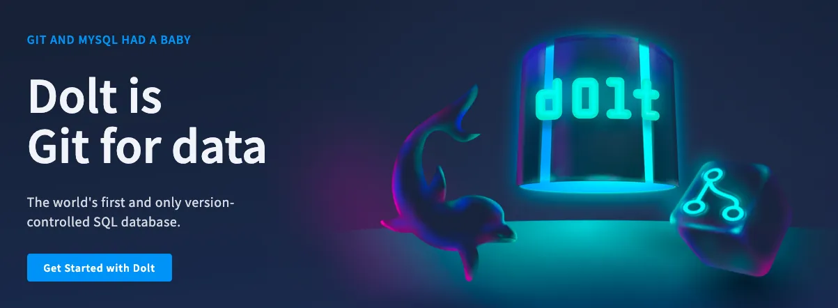 Dolt is Git for Data