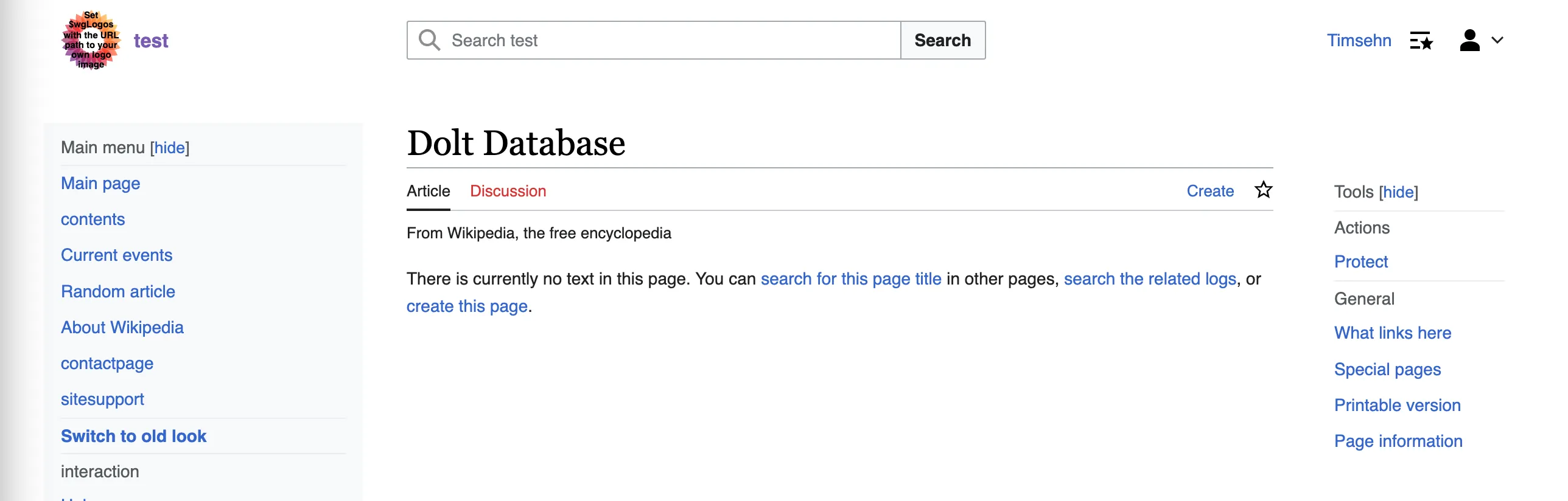 Empty page