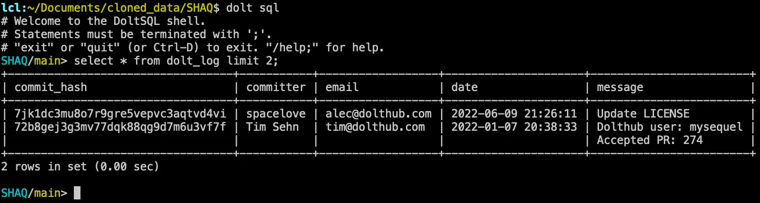 In SQL