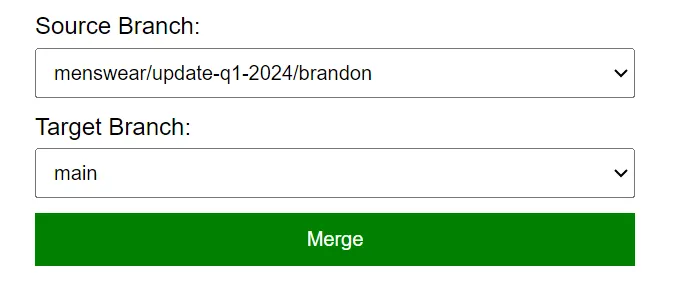 merge branches