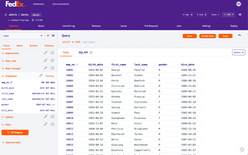 Fedex DoltLab